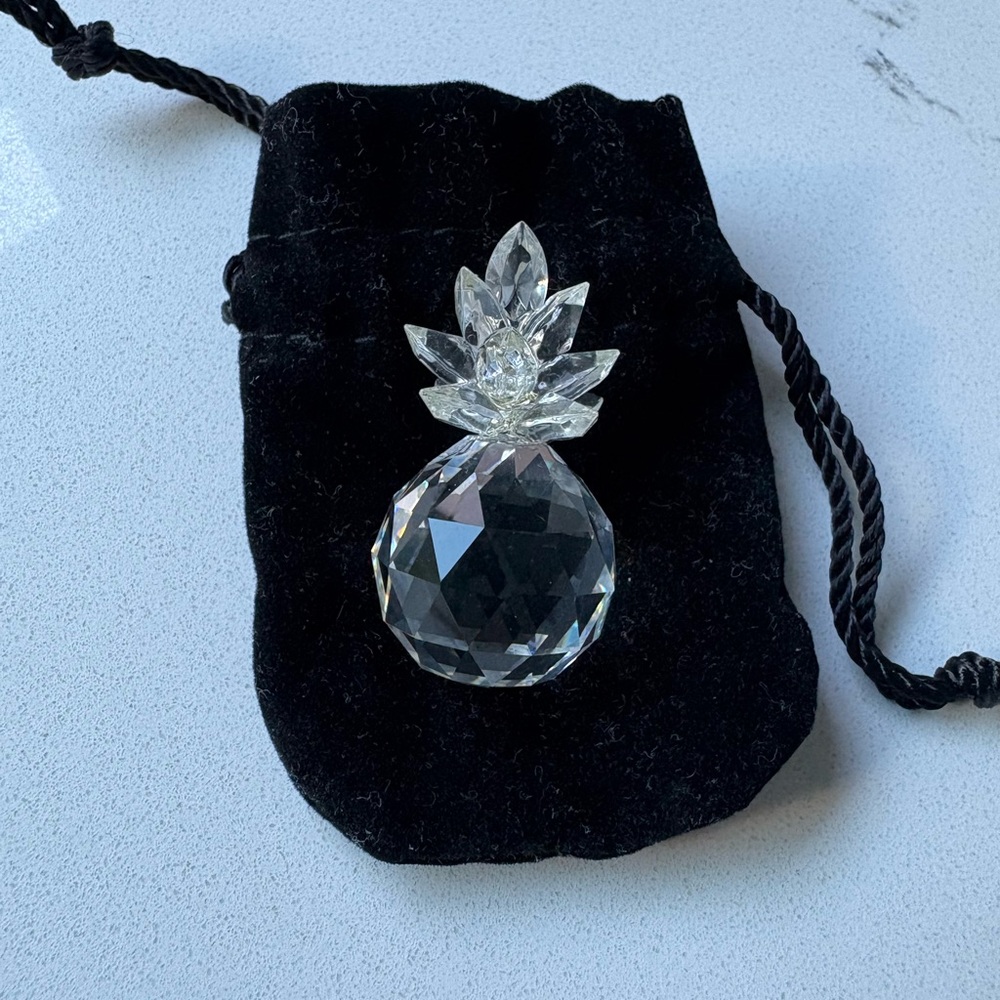 Swarovski Crystal small  pineapple